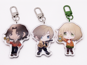 Zombie team Keychains!